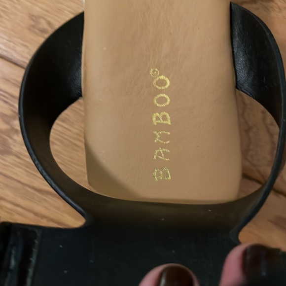 Black espadrilles platform sandals - Picture 5 of 7